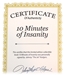 10 Minutes of Insanity by Johnny Rodgers Paperback - JH-A0012