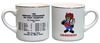 1983 Season Herbie Schedule Mug Nebraska Cornhuskers, Blackshirts Polka Dot Mug
