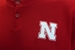 Adidas Nebraska Button Up Coaches Sweater - Red - AP-D6005