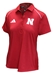 Adidas 2023 Womens Nebraska Classic Sideline Polo - Red - AP-G8714