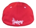 Adidas Nebraska Huskers Flat Bill Fitted Baseball Cap - Red - HT-F3013