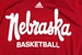 Adidas Nebraska Script Basketball LS Tee - AT-C5237