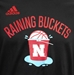 Adidas Raining Buckets Husker Basketball Tee Tee - AT-E4042
