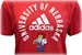 Adidas University of Nebraska Herbie Bullseye Tee - AT-B6125