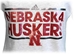 Adidas Nebraska Huskers Oiled Dassler V-Neck - AT-A3144