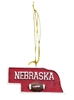 Bert Anderson Nebraska State Ornament Nebraska Cornhuskers, Bert Anderson Nebraska State Ornament