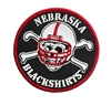 Blackshirts Embroidered Patch Nebraska Cornhuskers, Nebraska Blackshirt Patch