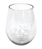 Clear Stemless Wine Glass N Logo Nebraska Cornhuskers, Nebraska  Kitchen & Glassware, Huskers  Kitchen & Glassware, Nebraska Clear Stemless Wine Glass N Logo, Huskers Clear Stemless Wine Glass N Logo