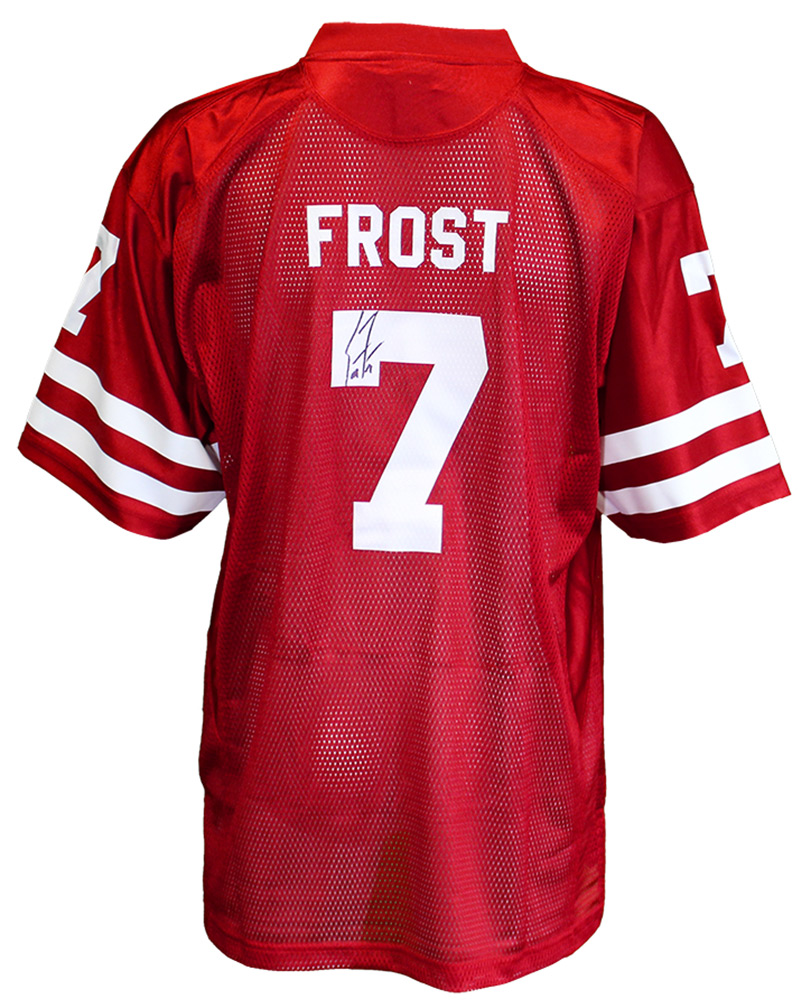 Frost Autogrpahed Football Jersey