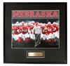 Coach Frost Autographed Tunnel Walk Print Nebraska Cornhuskers, Coach Frost Autographed Sideline Print