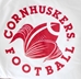 Cornhuskers Football Cornstalk Tee - White - AT-E4090