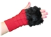 Game Day Fuzzy Fingerless Gloves - NV-C8131
