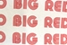 Go Big Red Retro Canvas Tote - DU-F3304