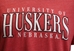 Heather University Of Nebraska Huskers Tee - AT-F7219