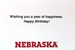 Herbie Husker Happy Birthday Card - OD-A9068