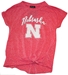 Husker Gals Side-Knot Swing Tee - AT-A1016
