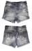 Husker Gals Wrangler Rise-Cut Shorts - AH-F8728