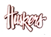 Husker Script 3D Wall Art Gameday Ironworks - OD-G4789