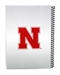 Huskers Iron N Spiral Bound Notebook - OD-F9807