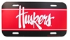 Huskers License Plate Nebraska Cornhuskers, Nebraska Vehicle, Huskers Vehicle, Nebraska Huskers License Plate, Huskers Huskers License Plate