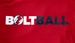 Huskers Lightening Bolt Ball Tee - Red - AT-E4597