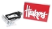 Huskers Script Steel Hitch Cover - CR-A3098