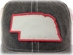 Huskers State Washed Black Trucker Lid - HT-A5279
