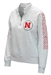 Huskers Womens Sanded Quarter Zip - Oatmeal - AS-C3057