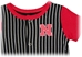 Infant Nebraska Baseball Stripes Onesie - CH-C5030