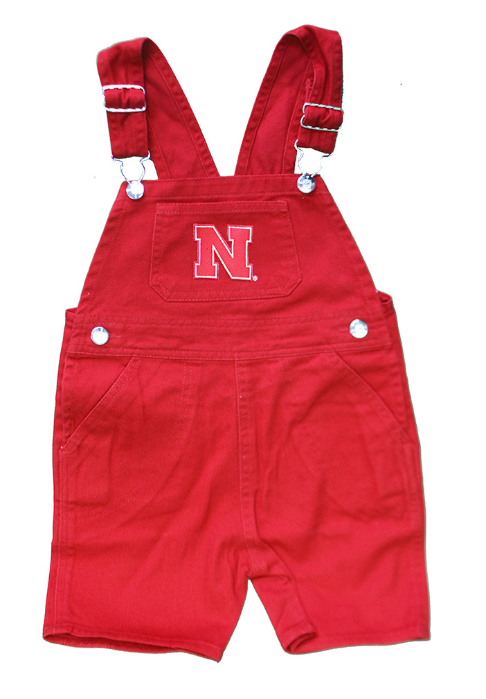 Creative Knitwear Cornell University Baby and Toddler Short Leg Overalls 