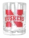 Nebraska Huskers Rocks Glass - KG-97724