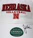 John Cook Autographed Huskers Volleyball Cap - JH-C9802