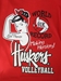 Ladies Huskers Making Herstory Volleyball Day Tee - AT-G1629
