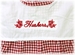 Lil Gals Huskers Checkered Dress - CH-C5071