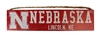 Lincoln Nebraska Wood Sign Nebraska Cornhuskers, N Huskers Lincoln Nebraska Wood Sign