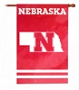 Nebraska Applique Banner Nebraska Cornhuskers, Nebraska  Flags & Windsocks, Huskers  Flags & Windsocks, Nebraska Nebraska Applique Banner, Huskers Nebraska Applique Banner