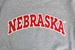 Nebraska Arch Crew Sweat - Gray - AS-Y1000