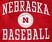 Nebraska Baseball Laces Tee - AT-E4089