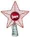 Nebraska Christmas Star Tree Topper - OD-C2021