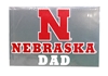 Nebraska Dad Decal Nebraska Cornhuskers, Nebraska Vehicle, Huskers Vehicle, Nebraska Stickers Decals & Magnets, Huskers Stickers Decals & Magnets, Nebraska Nebraska Dad Decal, Huskers Nebraska Dad Decal