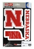 Nebraska Decal 3 Pack Nebraska Cornhuskers, Nebraska Vehicle, Huskers Vehicle, Nebraska Stickers Decals & Magnets, Huskers Stickers Decals & Magnets, Nebraska Nebraska Decal 3 Pack, Huskers Nebraska Decal 3 Pack