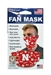 Nebraska Fan Mask - Red - DU-D8111