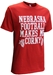 Nebraska Football Corny Tee - AT-F7248