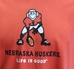 Nebraska Football Life Is Good Tee - AT-F7182