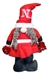 Nebraska Husker Cheerleader Gnome - OD-F9811