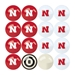 Nebraska Huskers Home vs Away Billiard Set - GR-94073