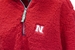 Nebraska Ladies Plush Quarter Zip Jacket - AW-C2052