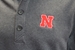 Nebraska Mock Pullover Button Sweatshirt Cutter & Buck - Charcoal - AW-F3125