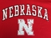 Nebraska N Cornhuskers Sleeve LS Tee - Red - AT-D5901