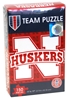 Nebraska N Huskers Logo Puzzle Nebraska Cornhuskers, Nebraska Puzzle